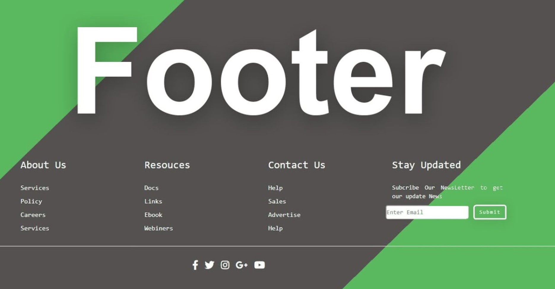 Tips for Designing an Effective Website Footer